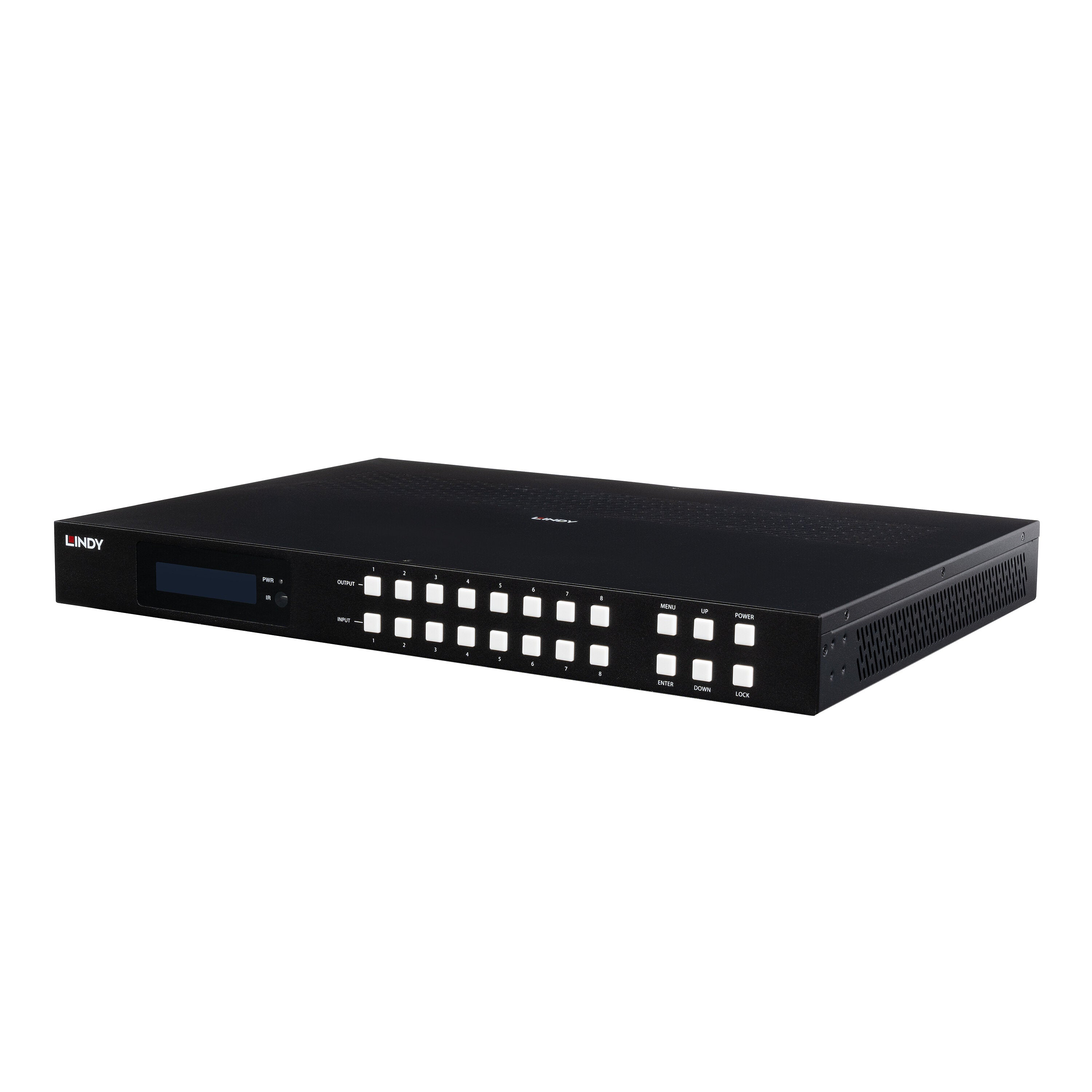 Lindy 8x8 HDMI 4K60 Seamless Multi-View Matrix with Scaler for Video Wall