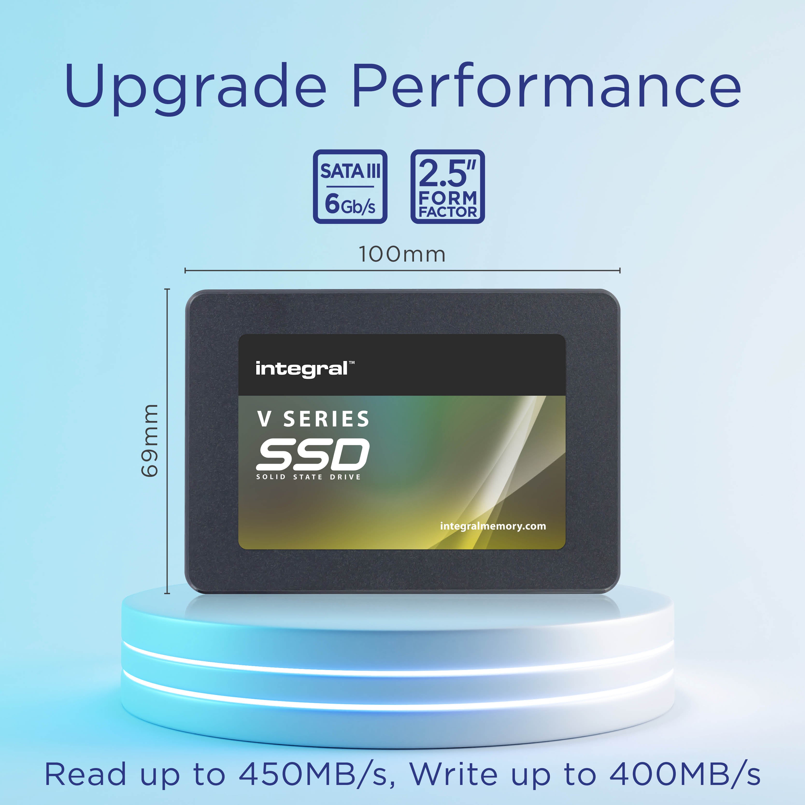 250GB SSD 2.5INCH SATA 3 R-450MB/s W-400