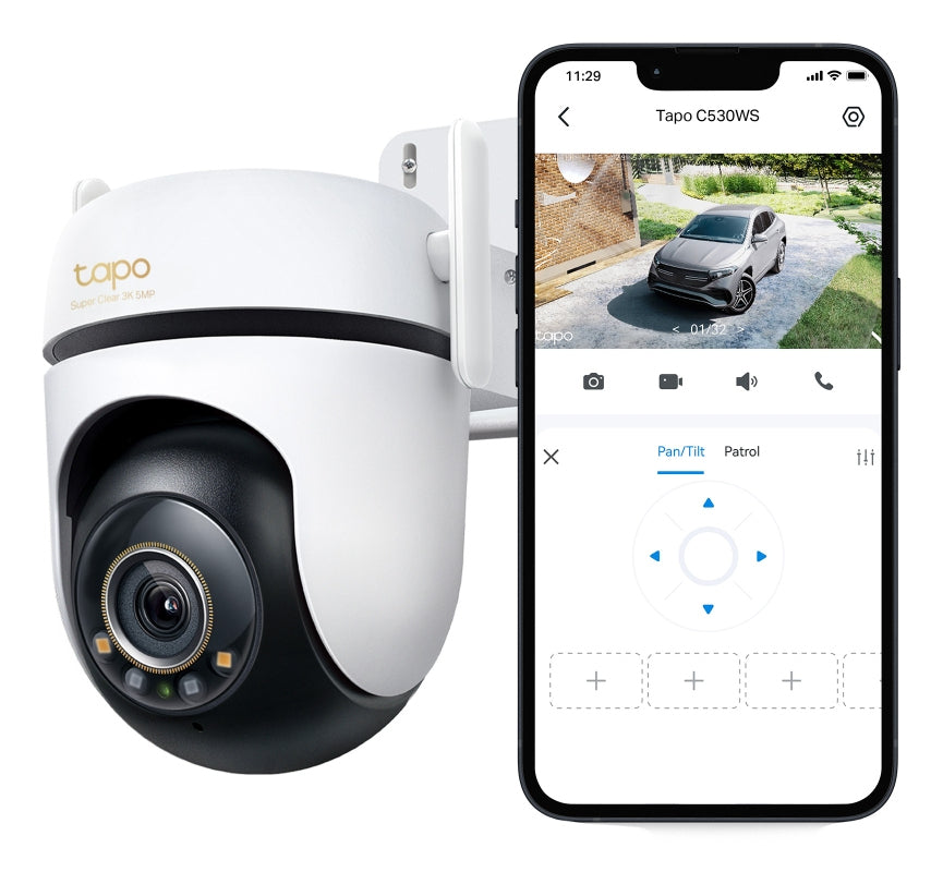 TP-LINK Outdoor Pan/Tilt Security Wi-Fi Camera