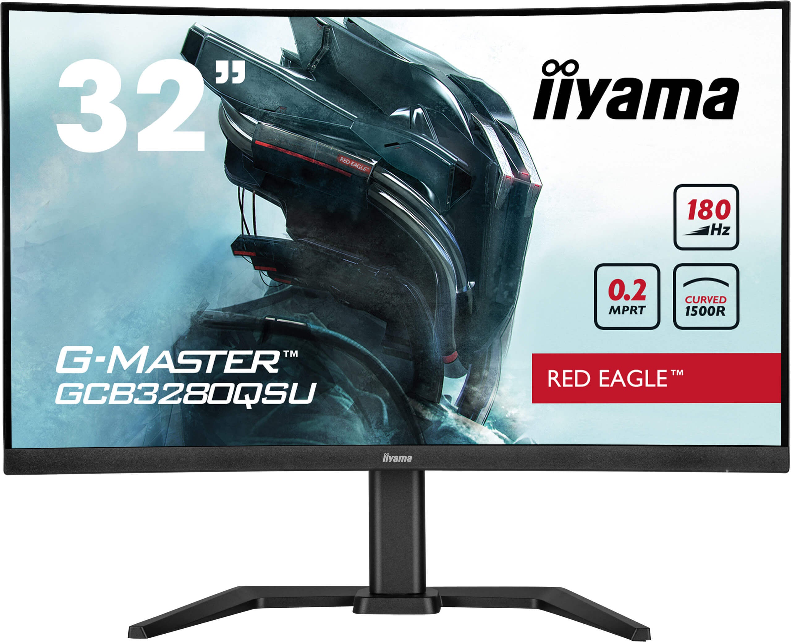 GCB3280QSU-B2 32" VA-Curved Gaming 1500R