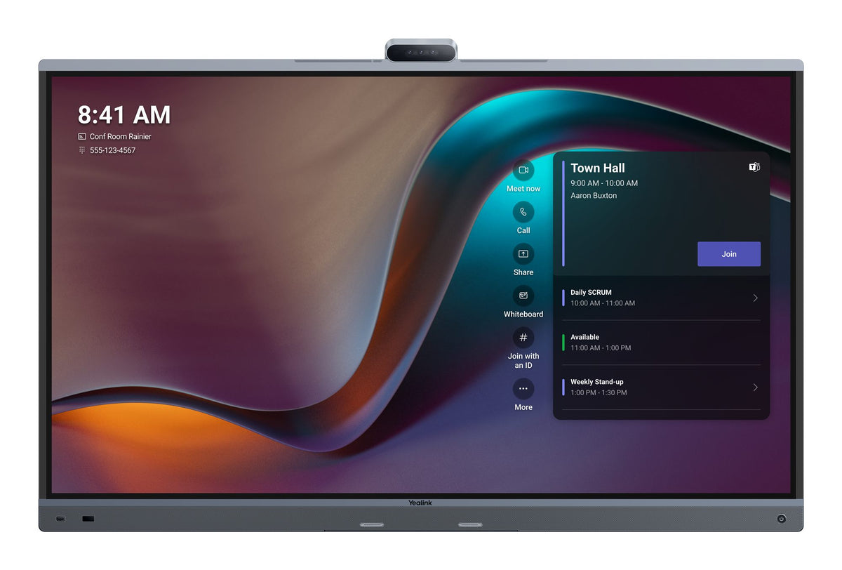 "Yealink MeetingBoard Pro tableau blanc interactif 165,1 cm (65"") 3840 x 2160 pixels Écran tactile HDMI"