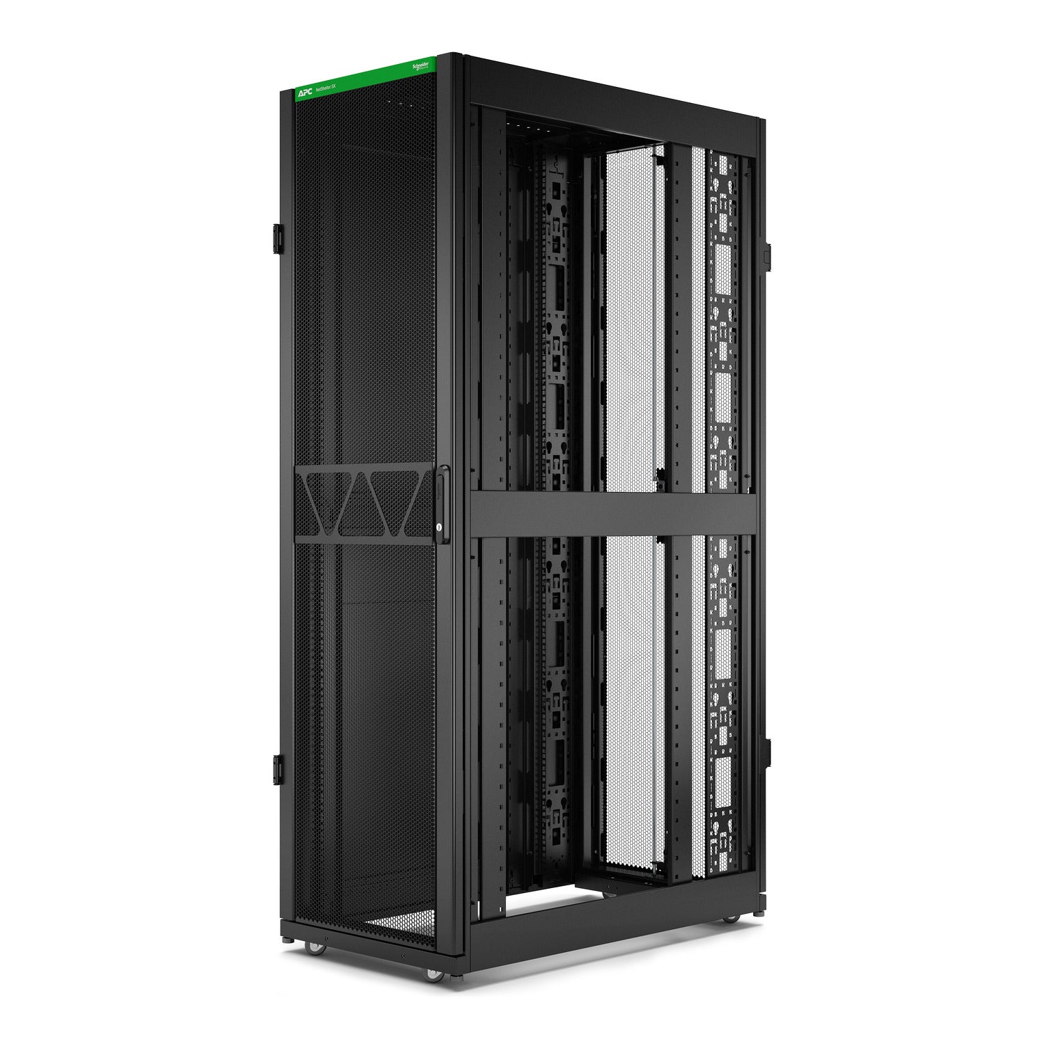 APC NetShelter SX Gen 2 Rack cabinet 1991H x 600W x 1070D mm with sides floor-standing Black 42U 19 TAA Compliant