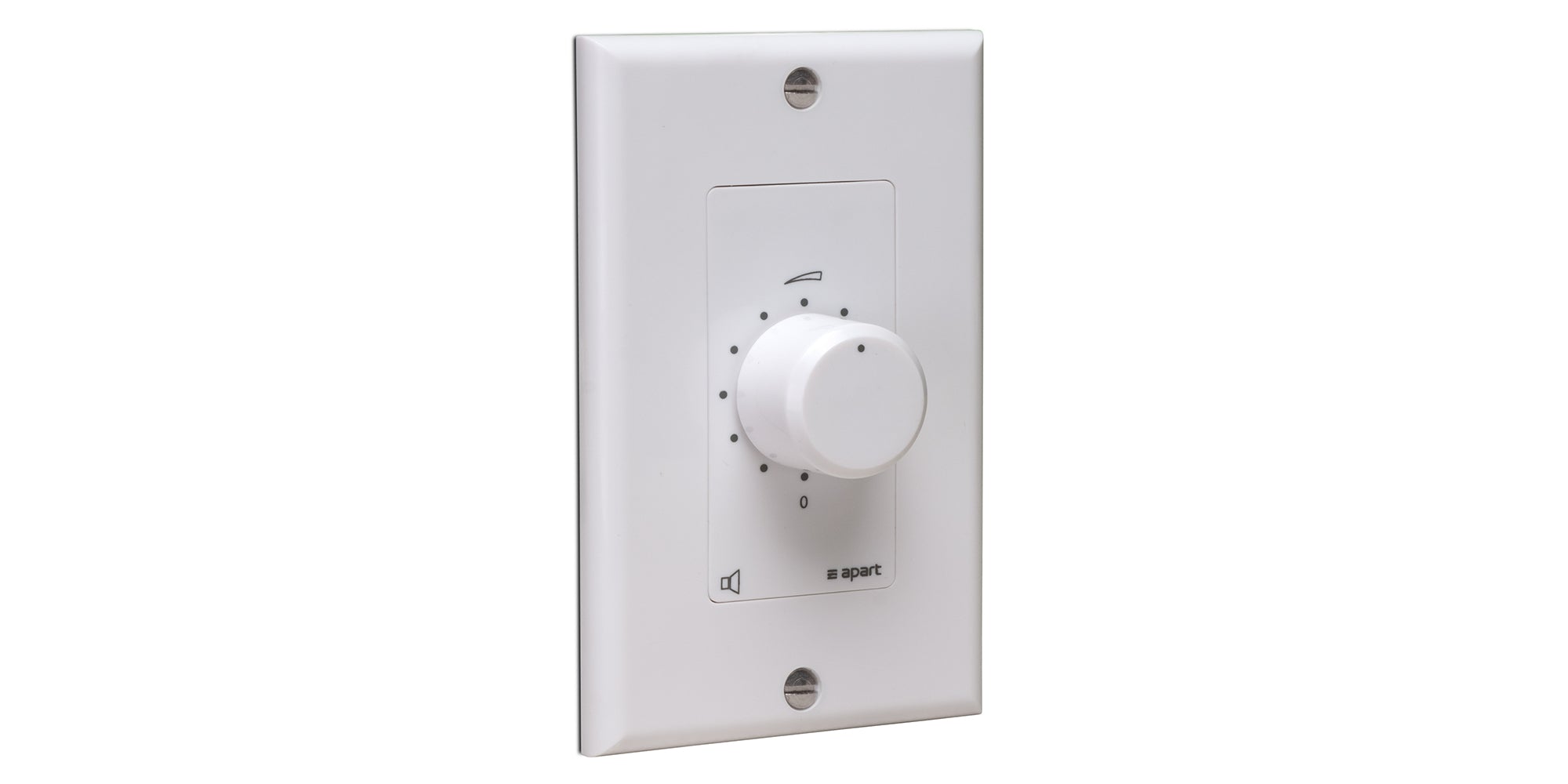 Biamp Decora - 60 watts  style volume control, white (70V).