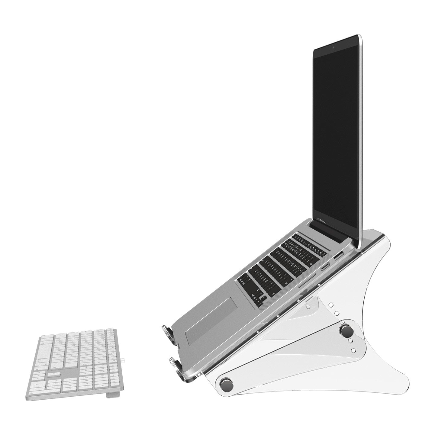 DATAFLEX Support pour PC portable - Hauteur reglable 49450