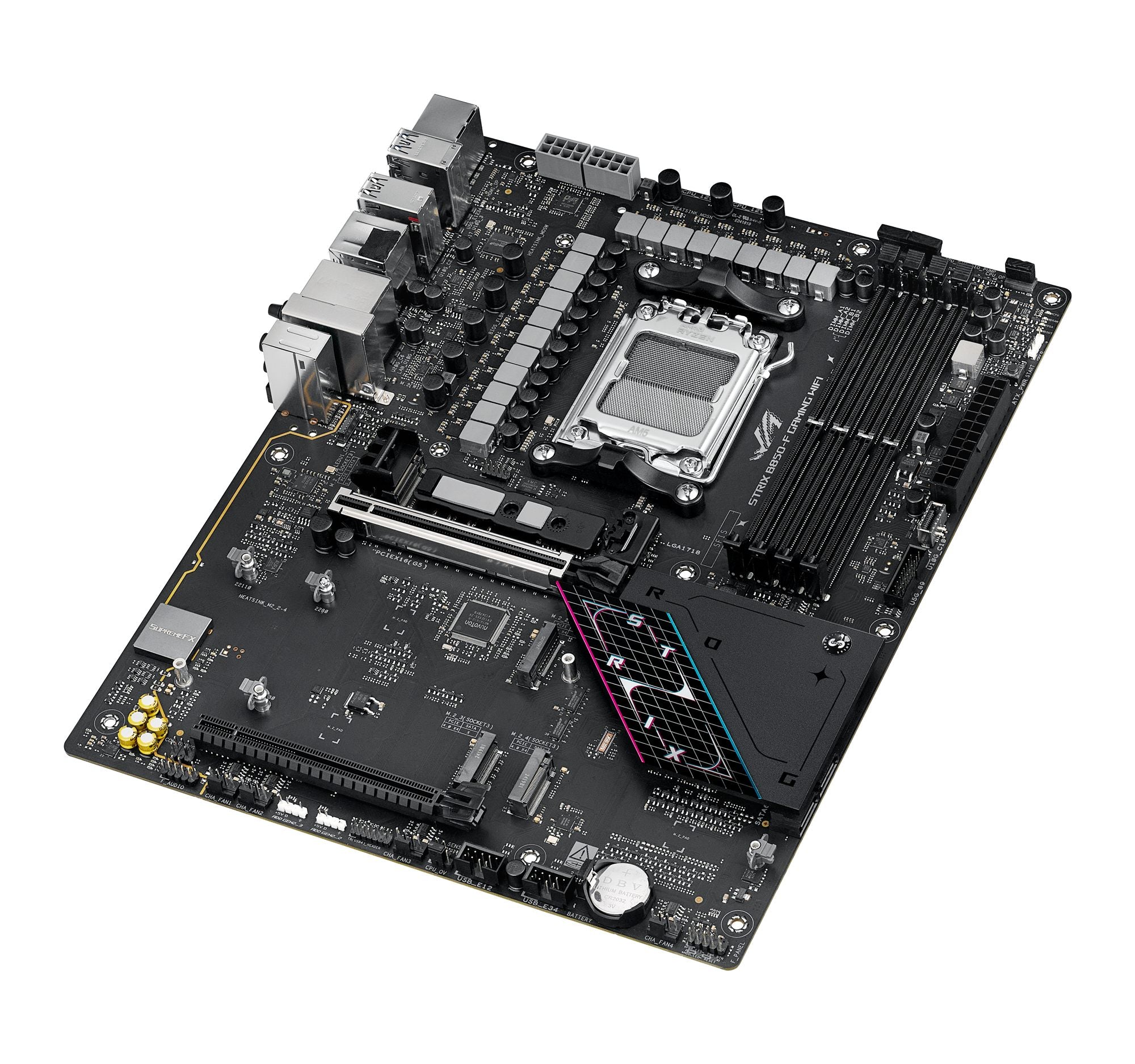 ASUS ROG STRIX B850-F GAMING WIFI AM5 DDR5 ATX MB 1xHDMI 1xDP 4xM.2 2xSATA
