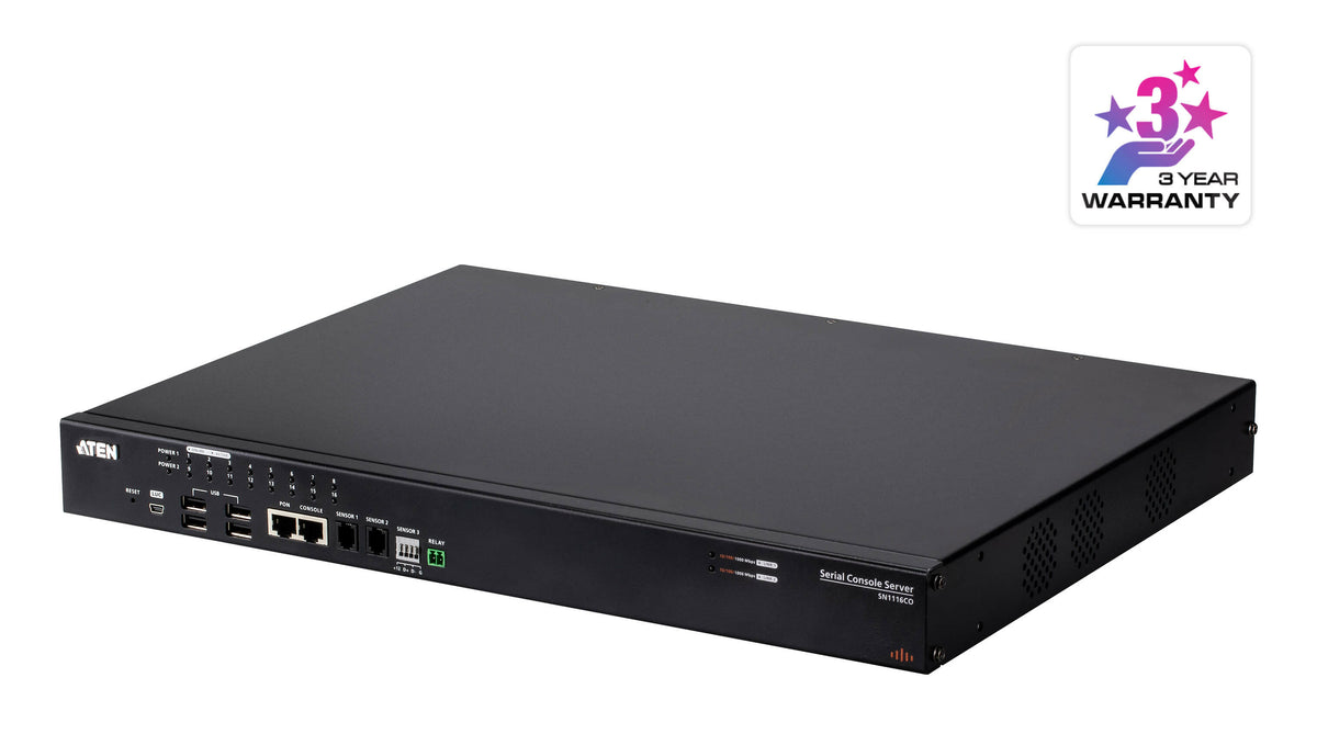 ATEN PREMIUM SN1116CO Serveur console 16P Série Dual-Alim/SF