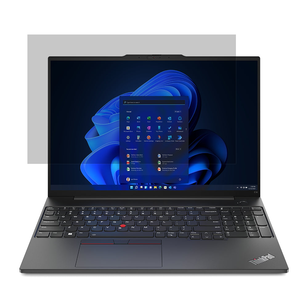 LENOVO Notebook privacy filter 16p for ThinkBook 16p G5 IRX ThinkPad L16 Gen2 P16 Gen3 P16s Gen2 P16v Gen1 T16 Gen4