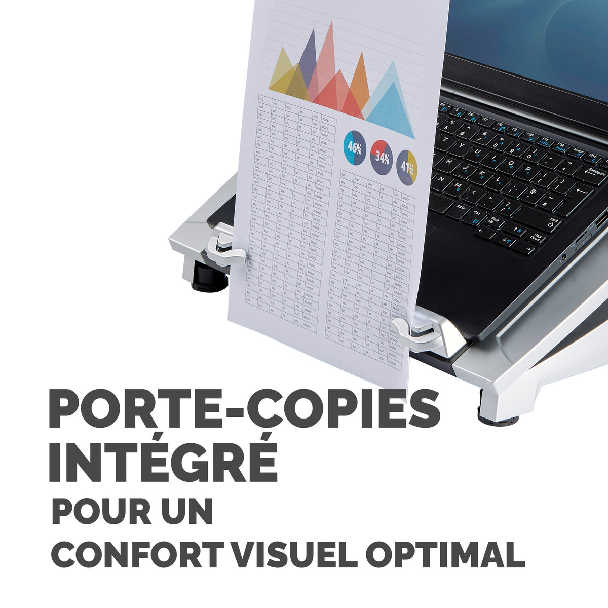 FELLOWES Support ordinateur portable Plus Office Suites™