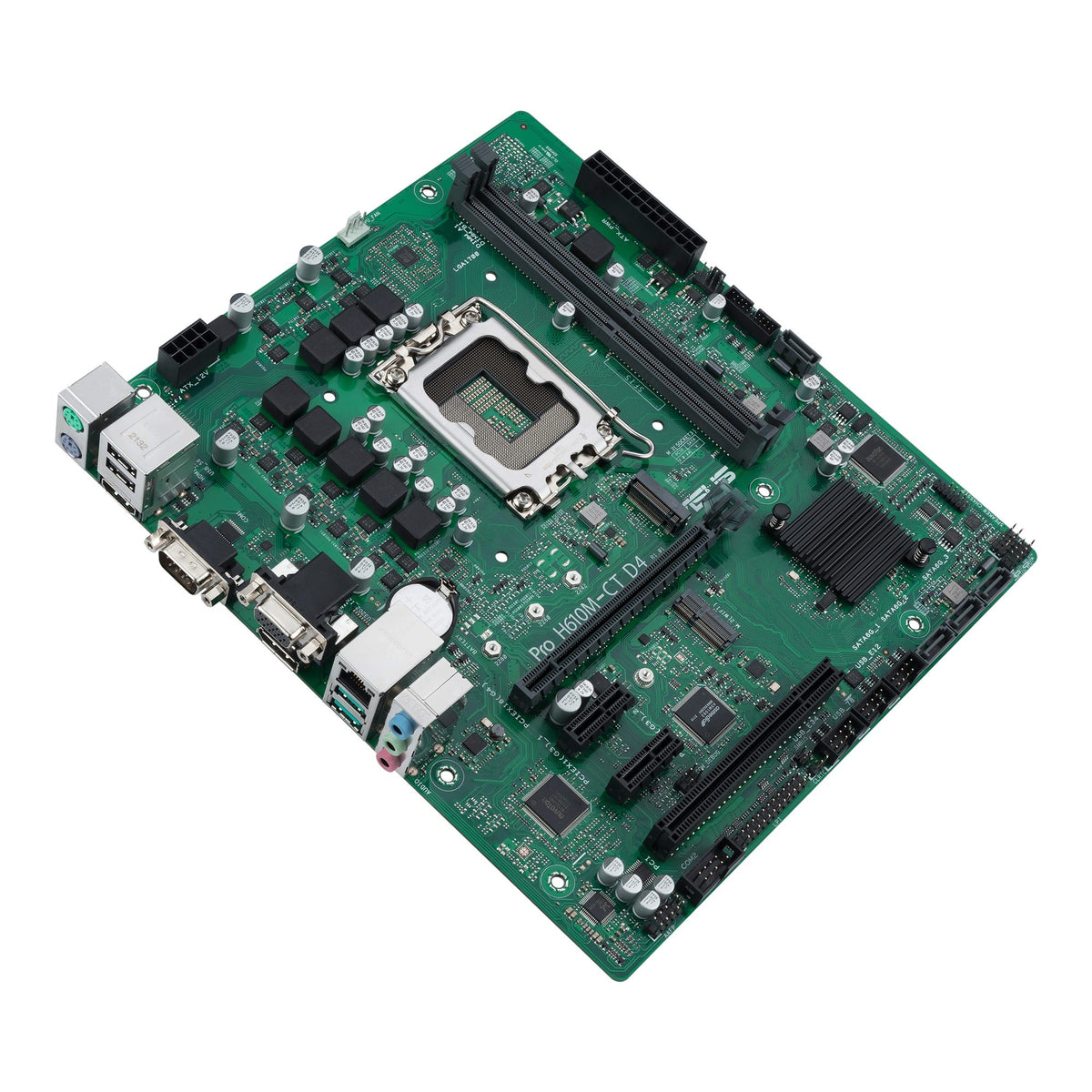 ASUS PRO H610M-CT D4-CSM LGA1700 2DDR4 microATX 4x SATA MB 1xHDMI 1xDP 1xD-Sub 1xM.2