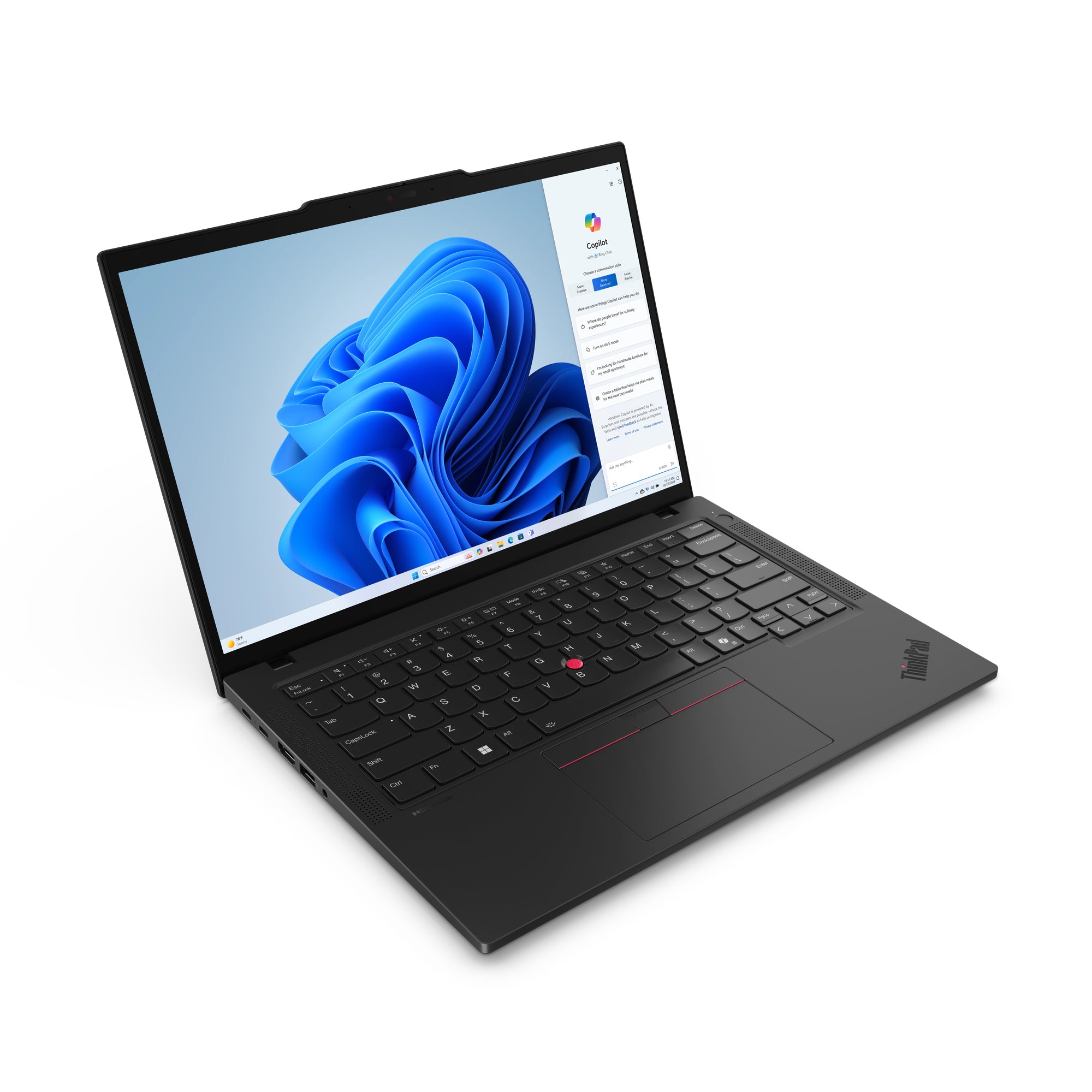 LENOVO ThinkPad T14 G5 AMD Ryzen 5 Pro 8540U 14p WUXGA 8Go 256Go SSD M.2 UMA W11P 3YR Carryin