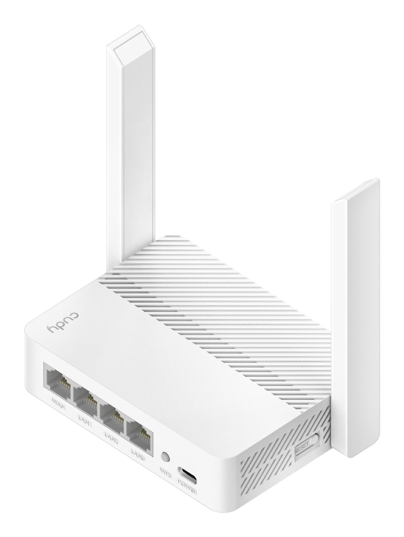 Cudy WR300 routeur sans fil Fast Ethernet Monobande (2,4 GHz) Blanc