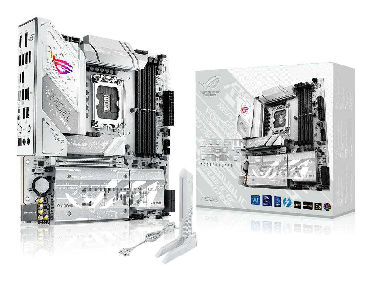 ASUS ROG STRIX B860-G GAMING WIFI LGA1851 DDR5 micro ATX MB 1xHDMI 1xDP 1xThunderBolt 4xM.2 4xSATA