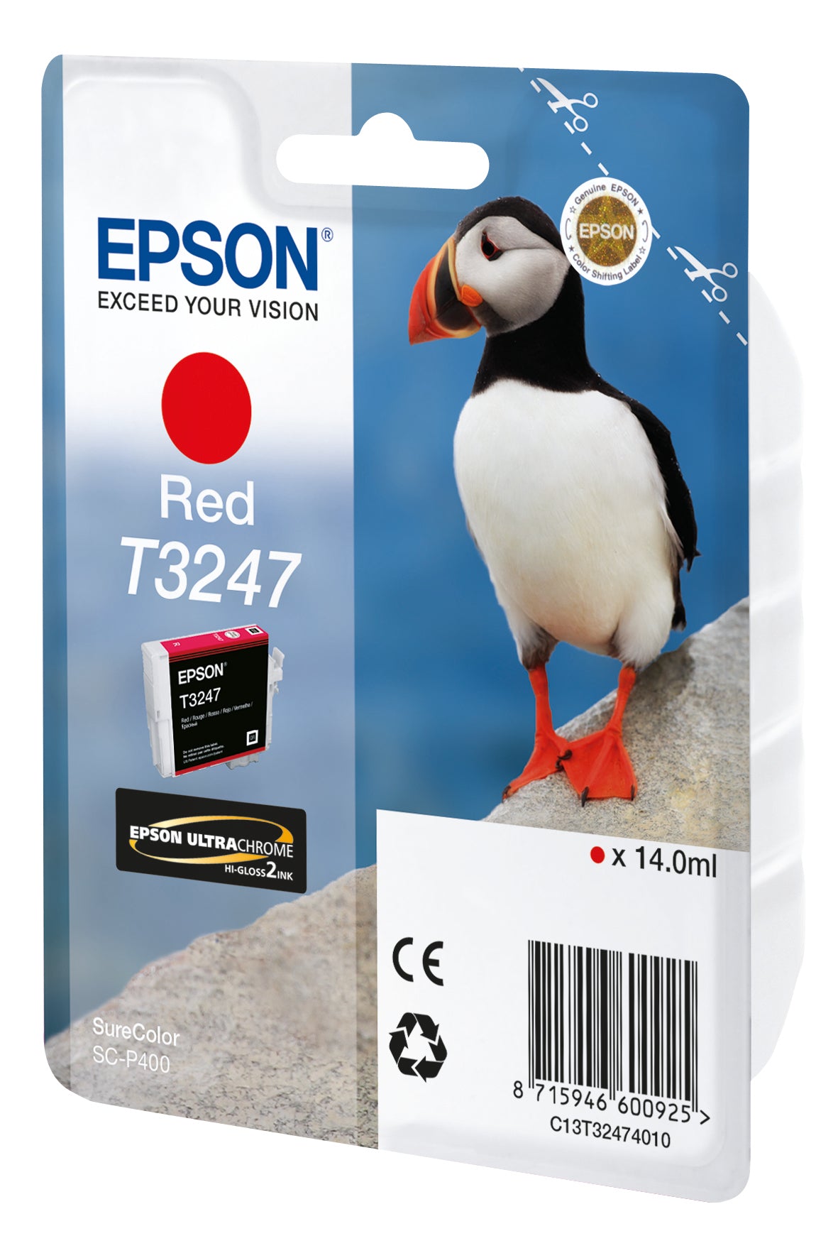 Ink/T3247 Puffin 14ml RD