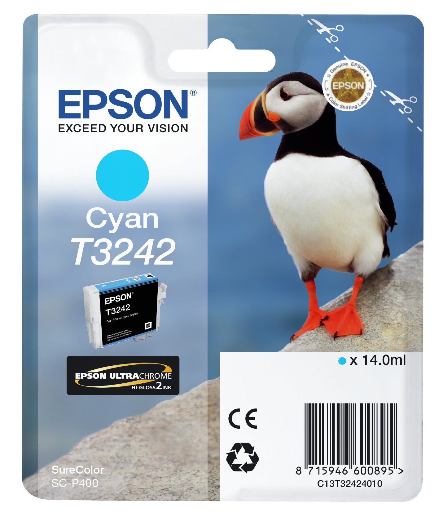 Ink/T3242 Puffin 14ml CY
