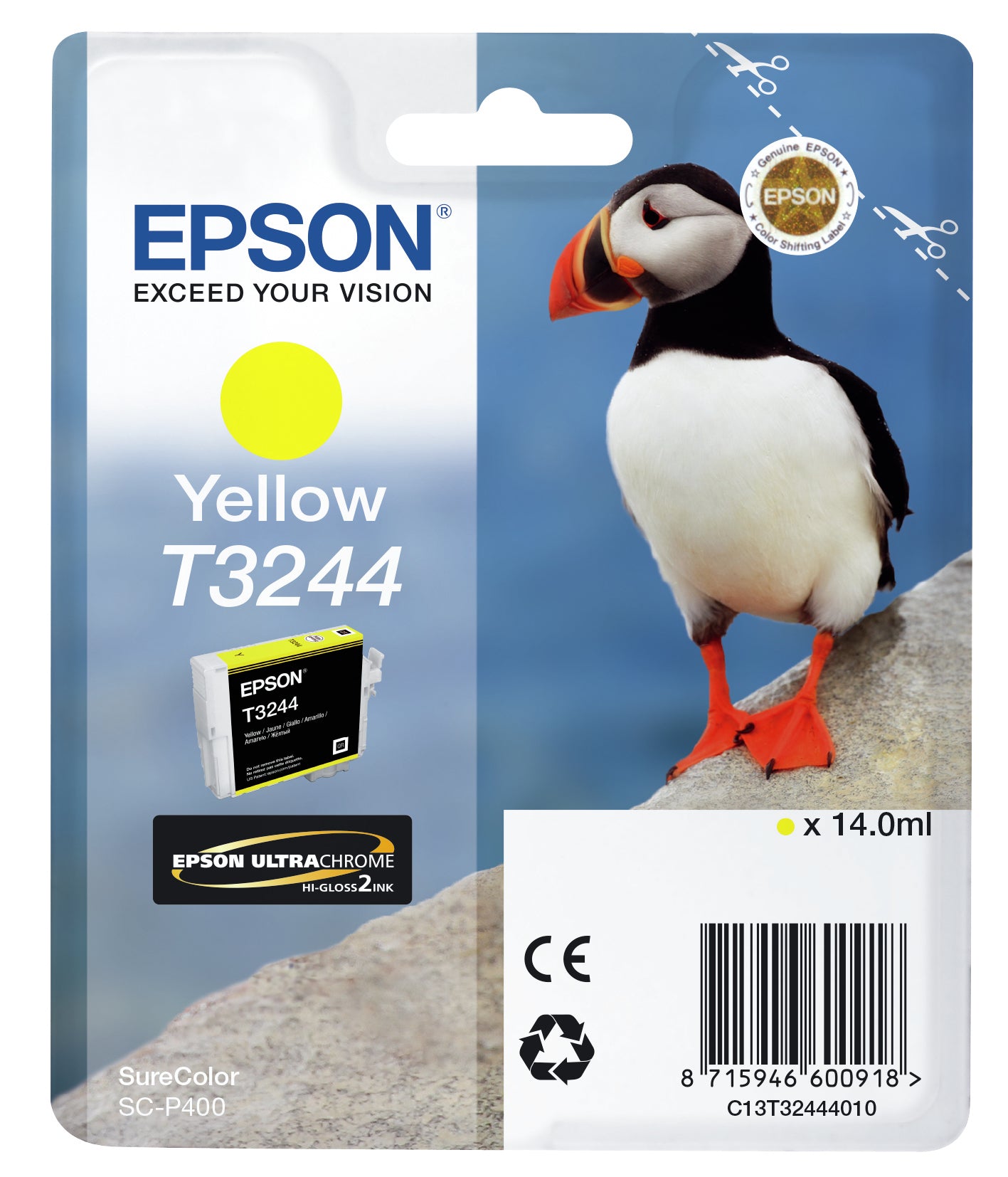 Ink/T3244 Puffin 14ml YL