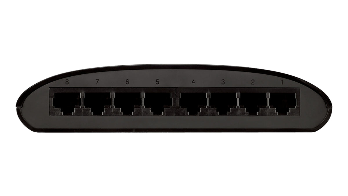 Switch/8xF+ENet RJ45 ext PSU