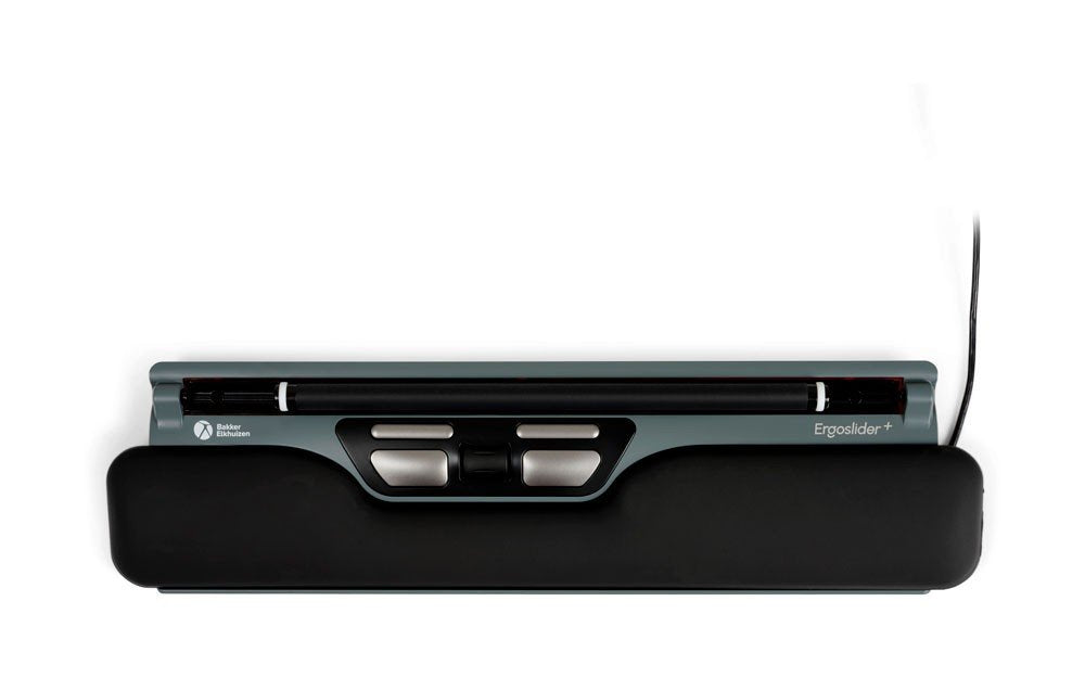 Souris centrale Ergoslider Plus USB noire