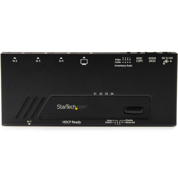 4-Port HDMI Automatic Video Switch - 4K
