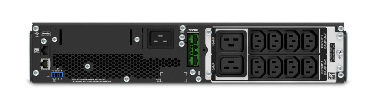 APC Smart-UPS SRT 3000VA RM UPS Rack AC 220/230/240V 2700Watt 3000VA lead acid RS-232 USB output connectors 10 2U BK