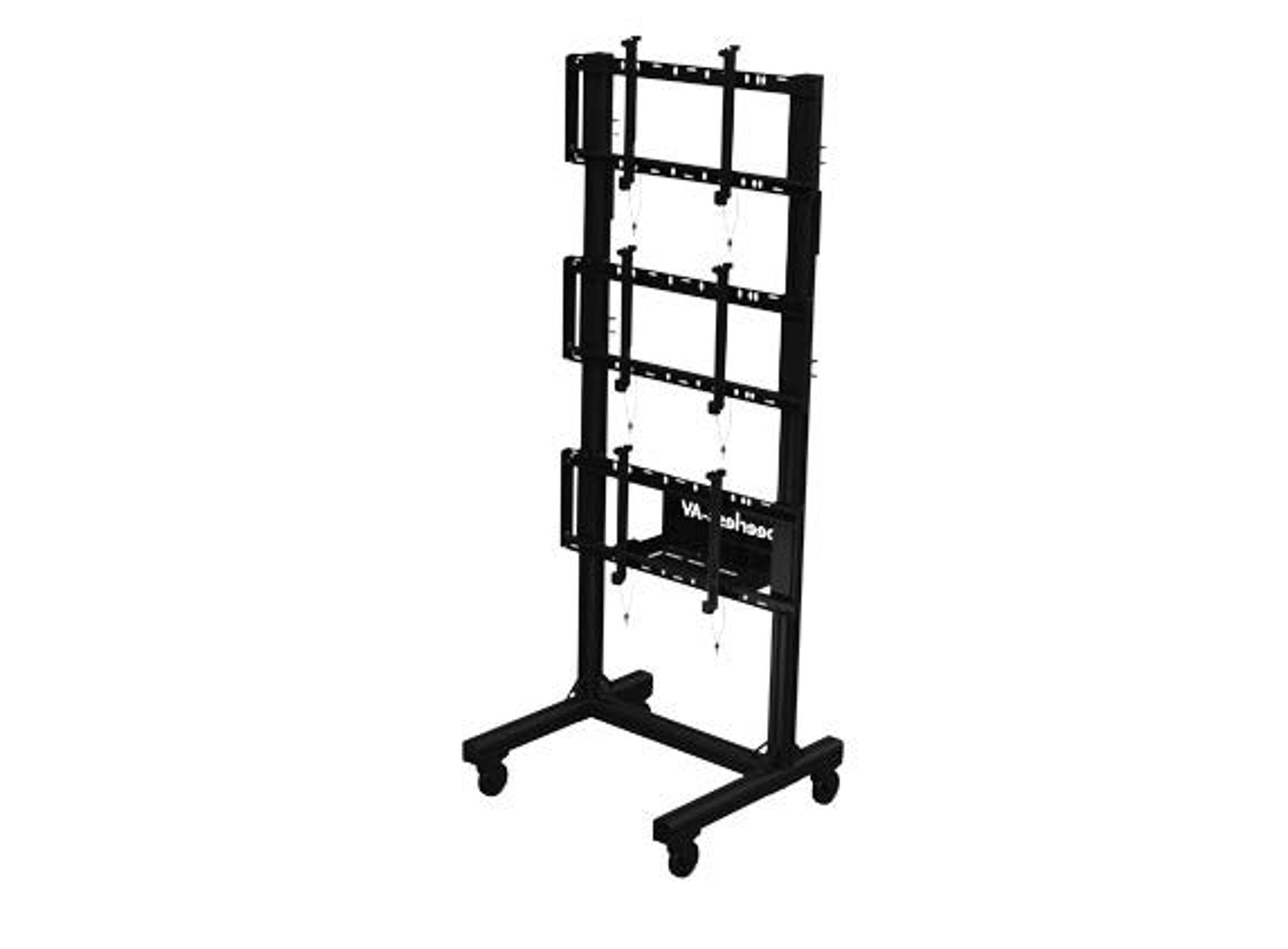 Port Video Wall Cart 1x3 46 to 60 Disp