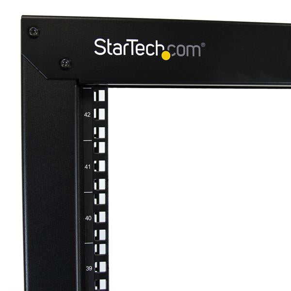 2-Post Server Rack with Casters - 42U