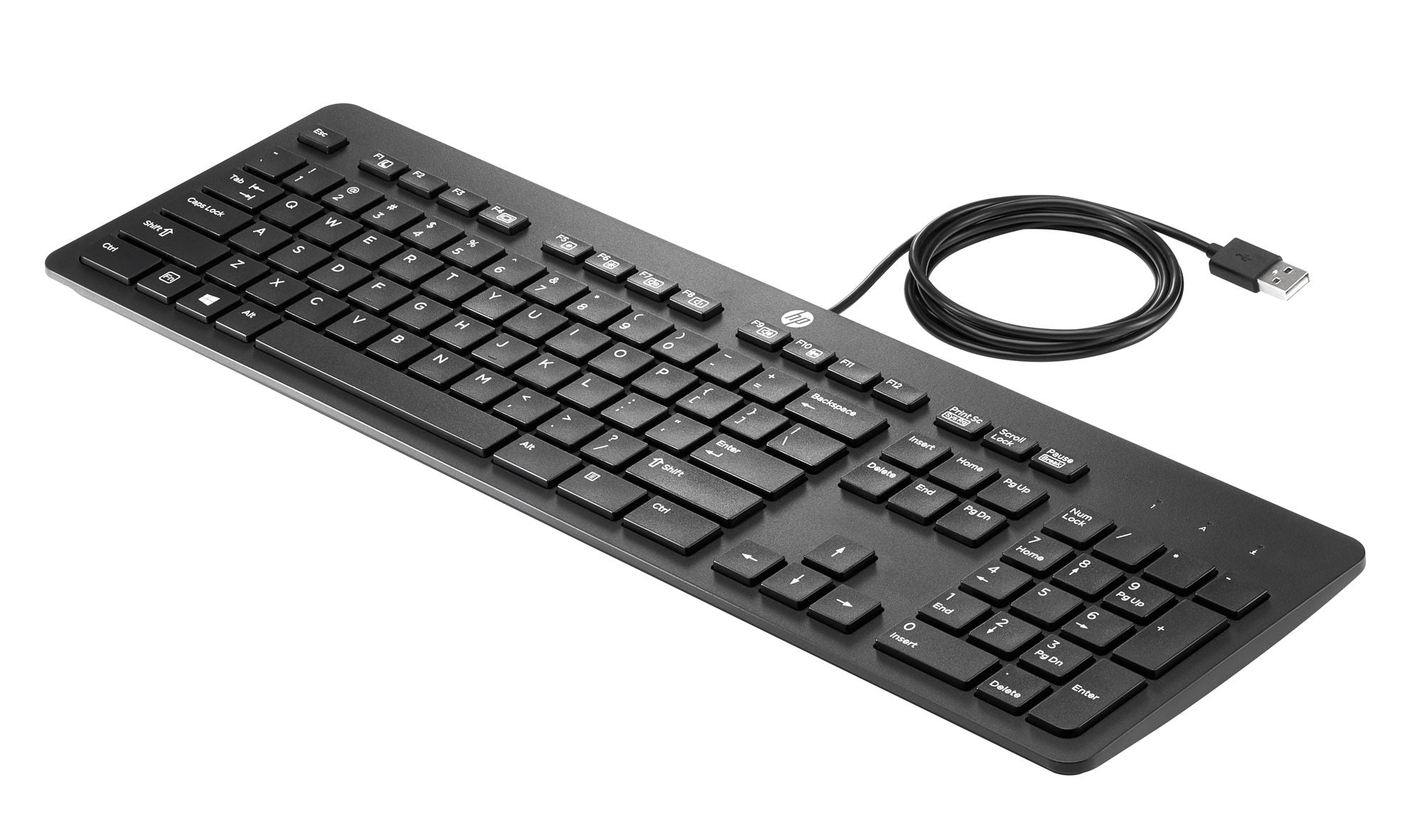 HP USB Business Slim Keyboard FR - Keyboard - AZERTY