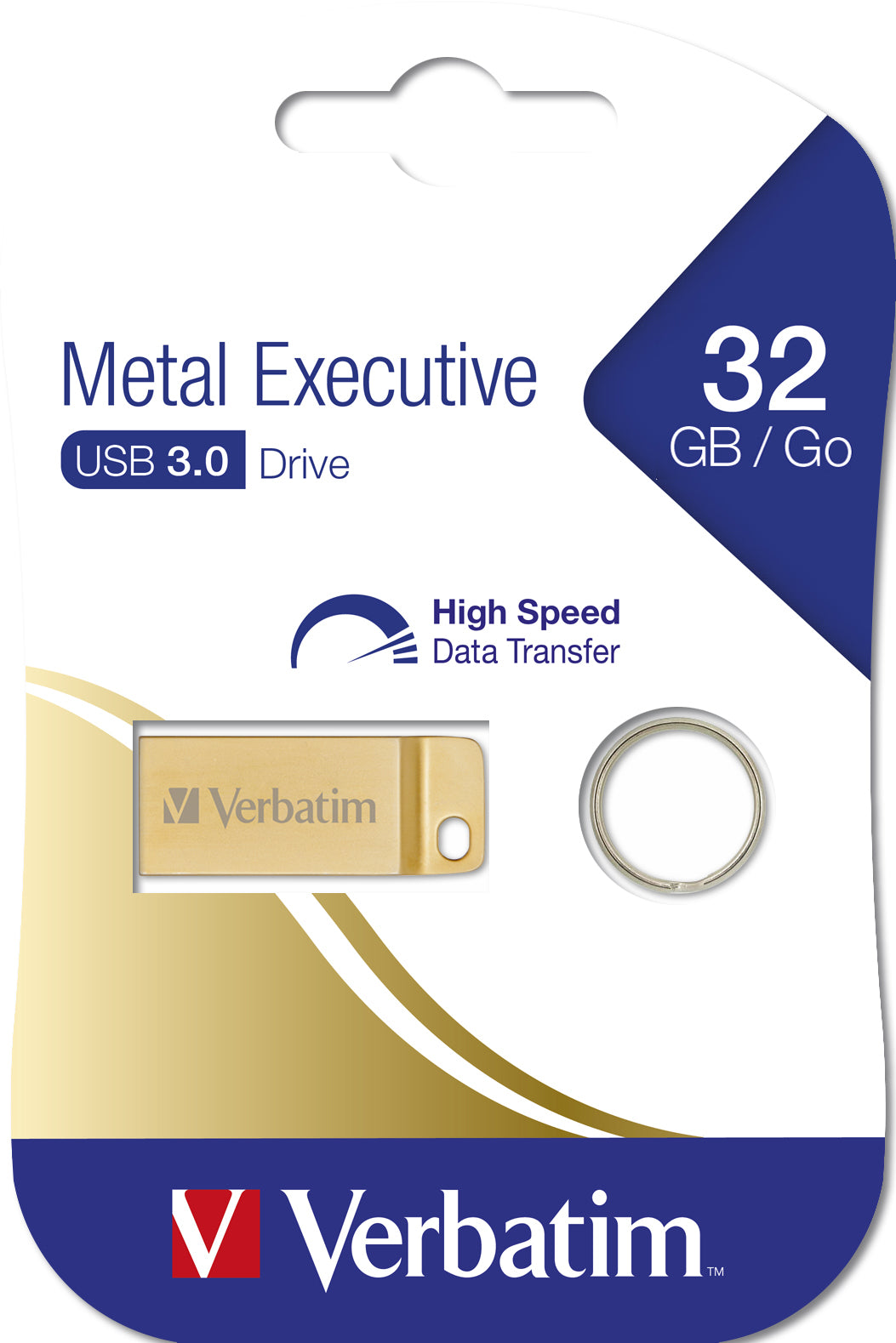 Metal Executive USB 3.0 Drive Gold 32GB