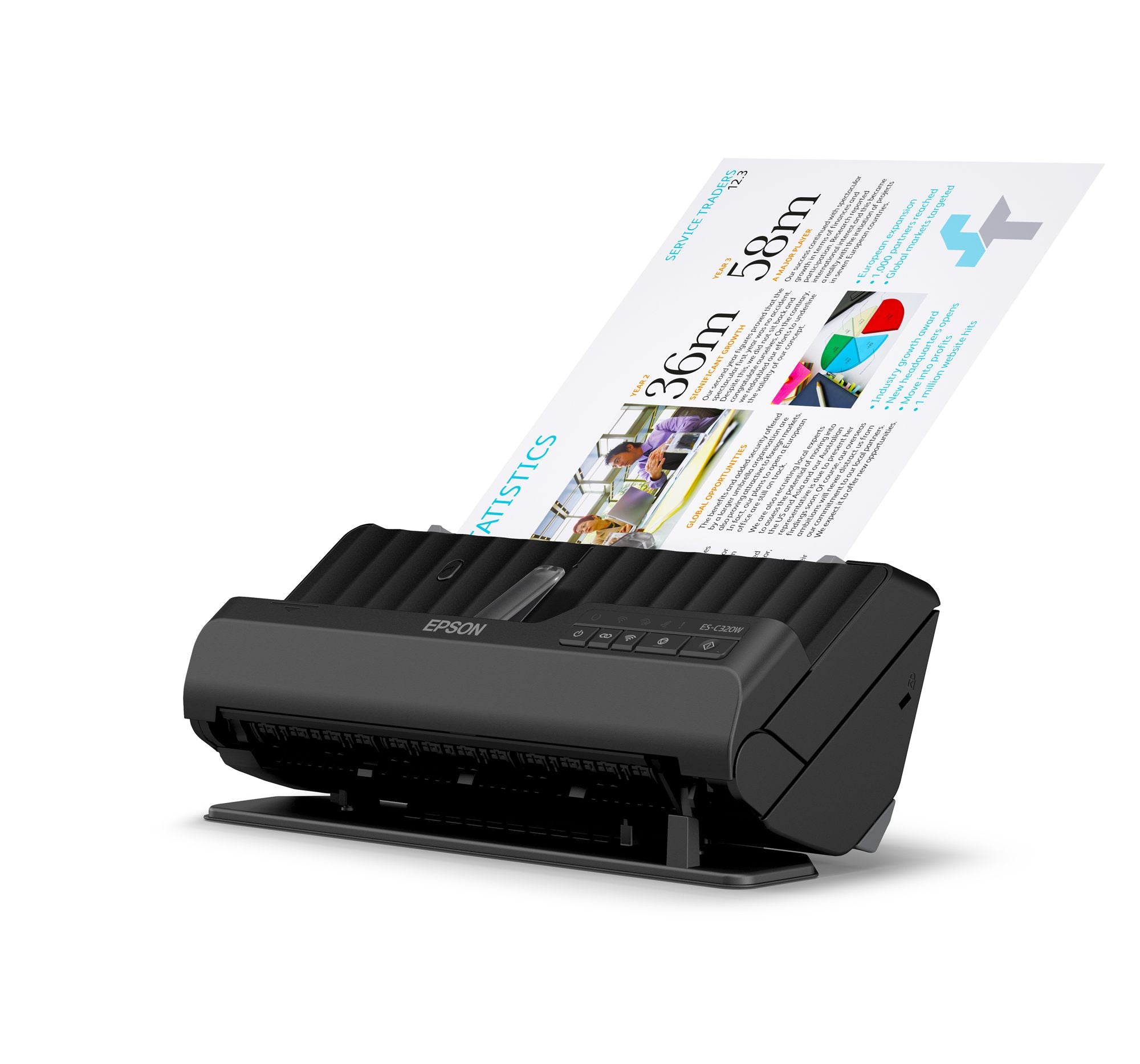 EPSON WorkForce ES-C320W Scanner 30ppm
