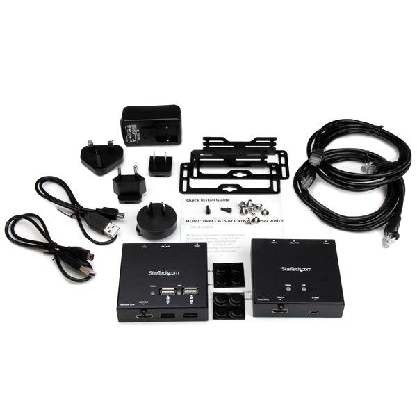 HDMI over CAT6 Extender with USB - 50.2m