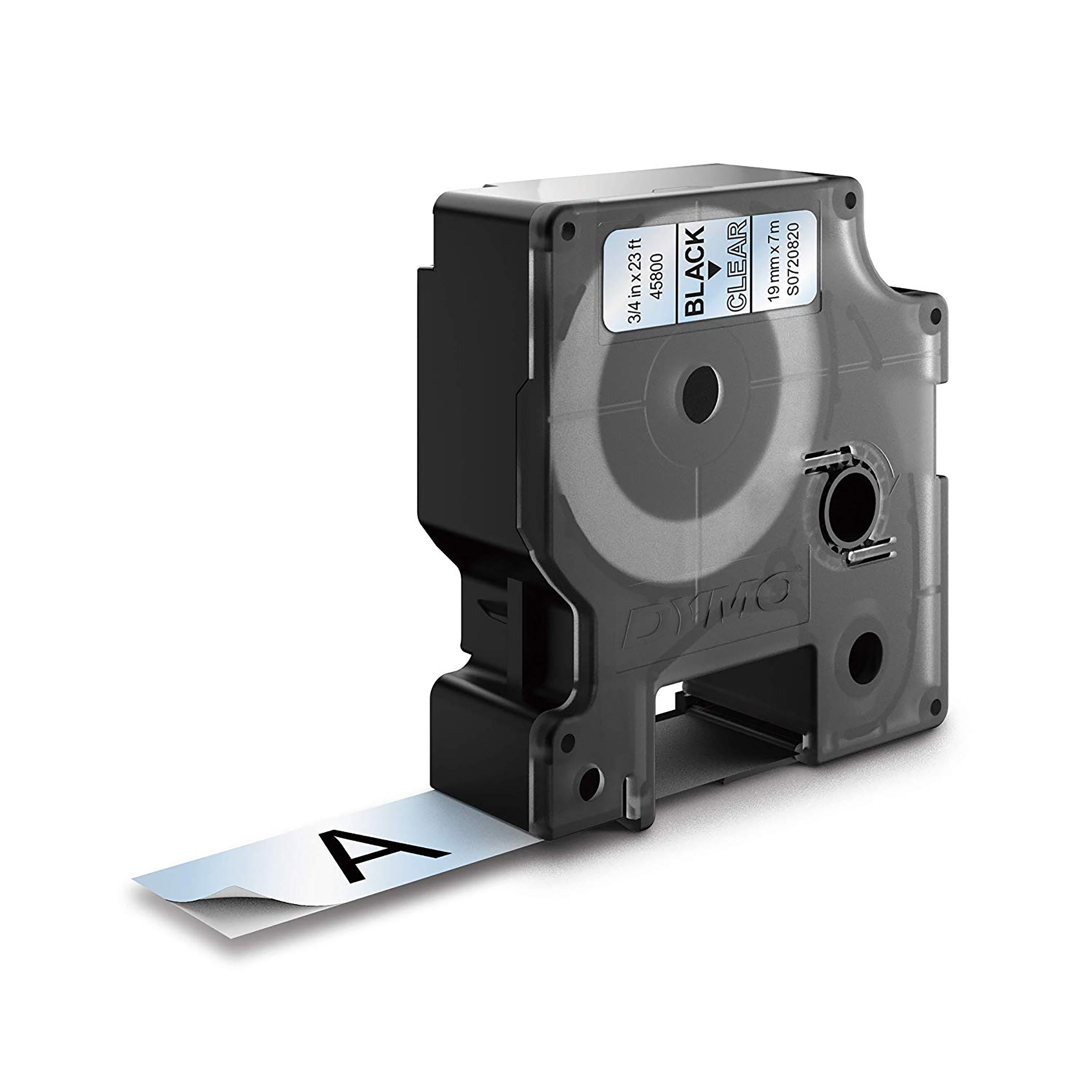 RUBAN 19MM NOIR SUR TRANS POUR LABELMANAGER 350/450/300/400