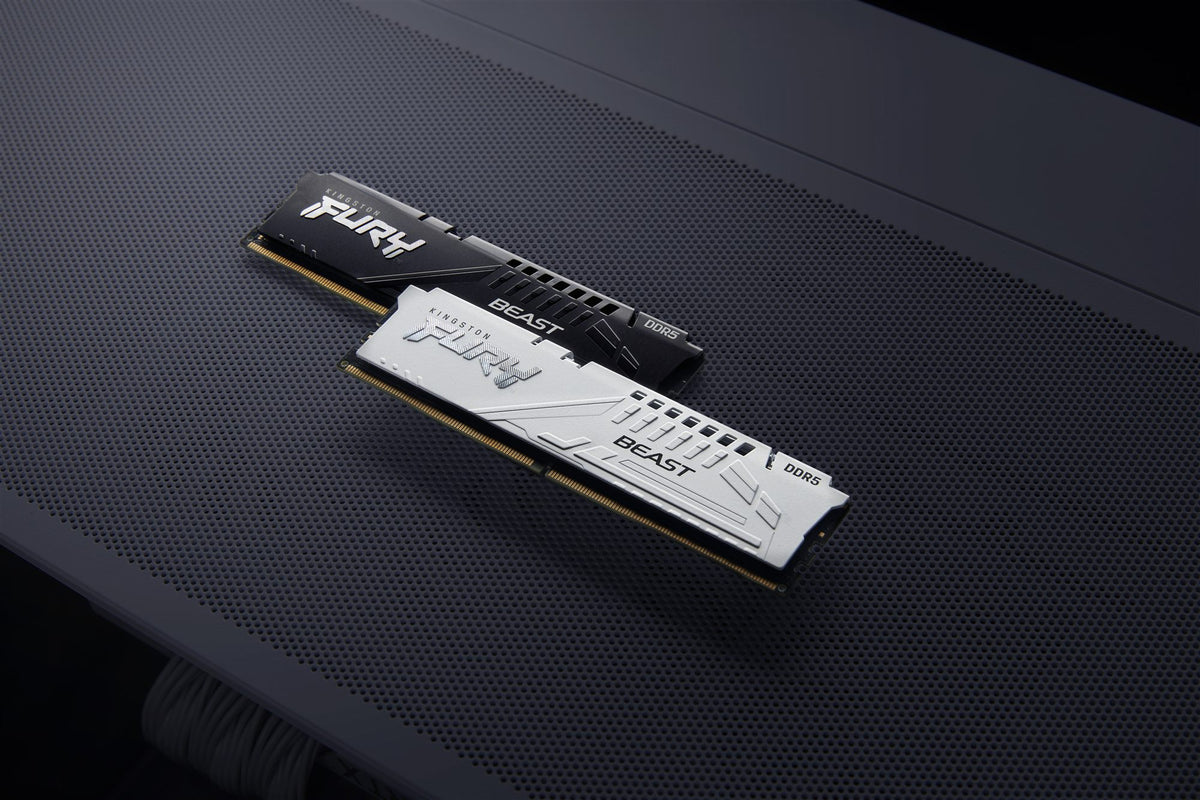KINGSTON 16Go 6000MT/s DDR5 CL30 DIMM FURY Beast White EXPO