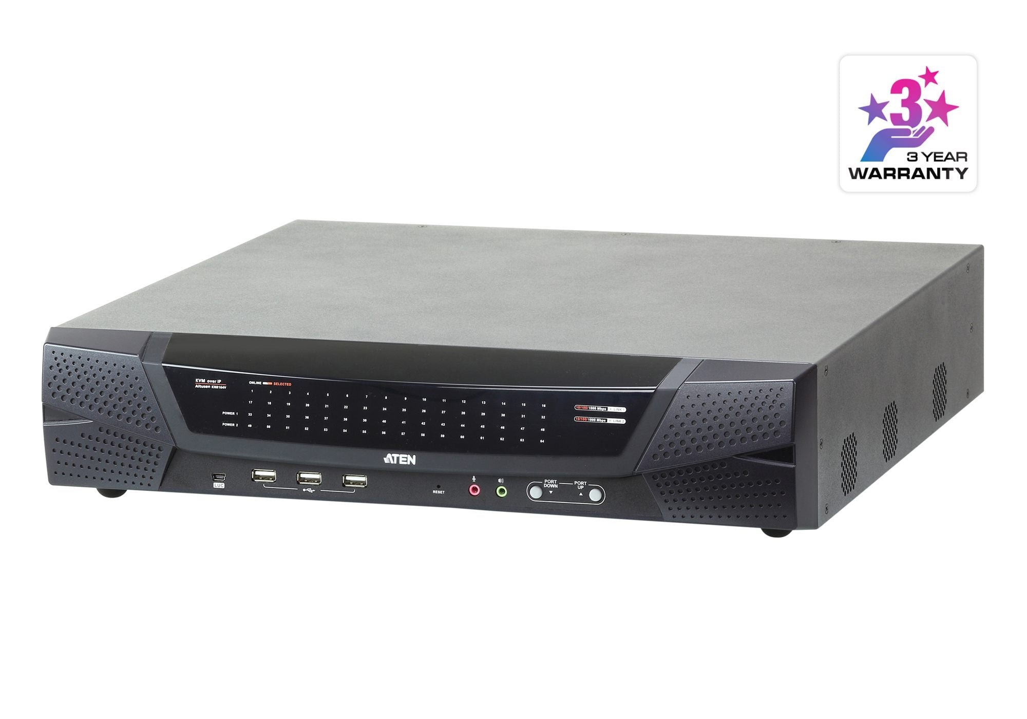 ATEN PREMIUM KN8164v KVM IP ALTUSEN 64 PORTS 9 Utilisateurs
