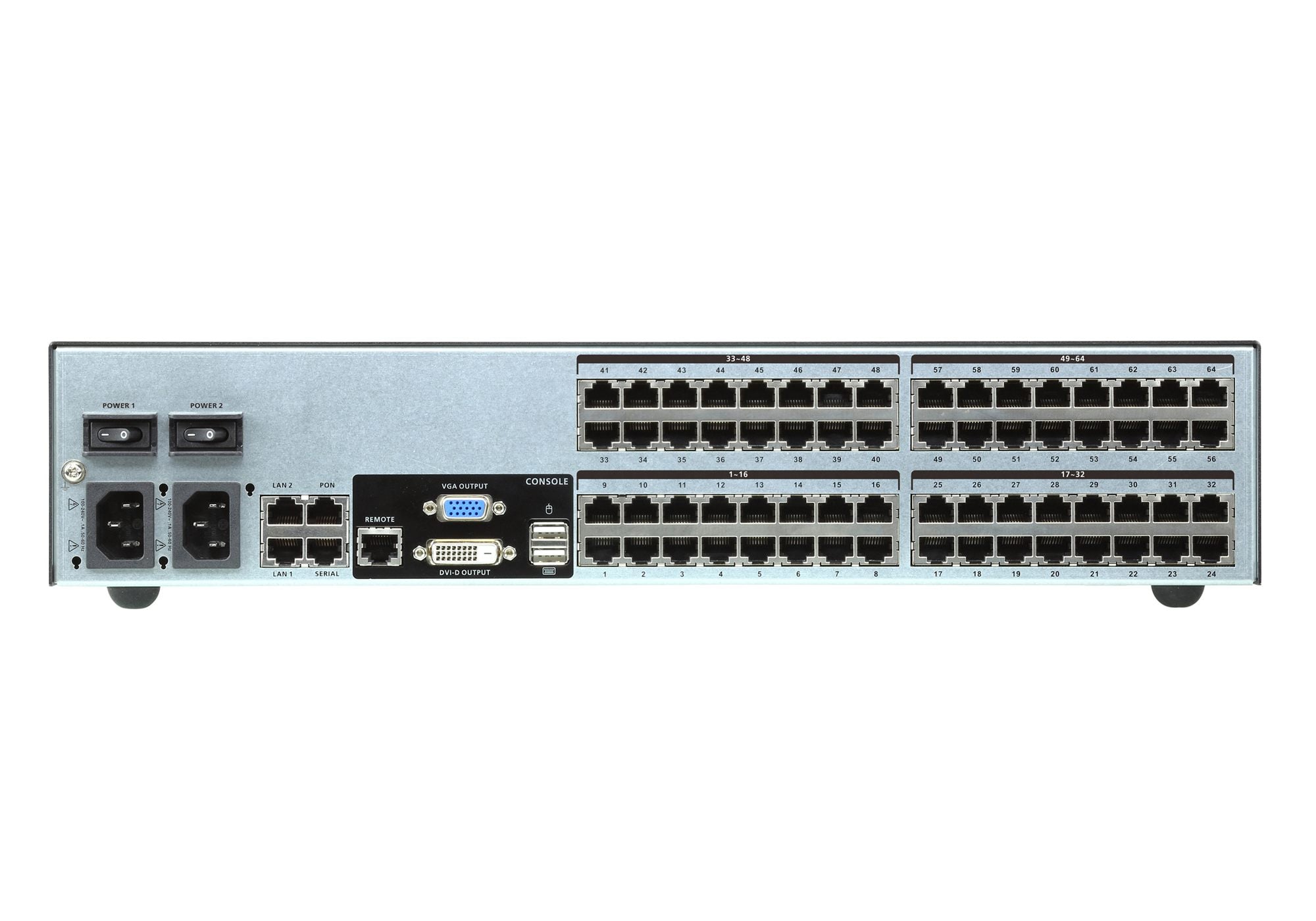 ATEN PREMIUM KN8164v KVM IP ALTUSEN 64 PORTS 9 Utilisateurs