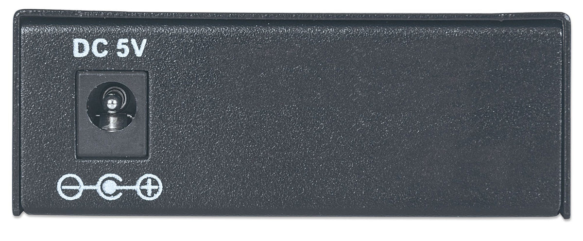 Intellinet 510547 convertisseur de support réseau 100 Mbit/s Monomode Noir