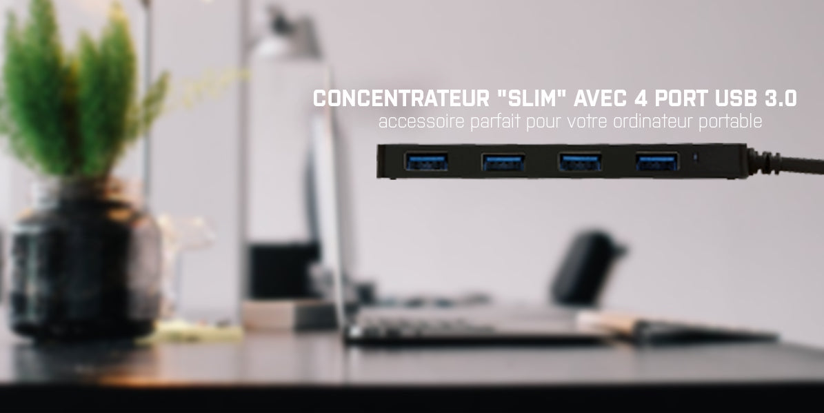 I-TEC USB 3.0 Slim Passive HUB 4 Port without power adapter ideal for Notebook Ultrabook Tablet PC