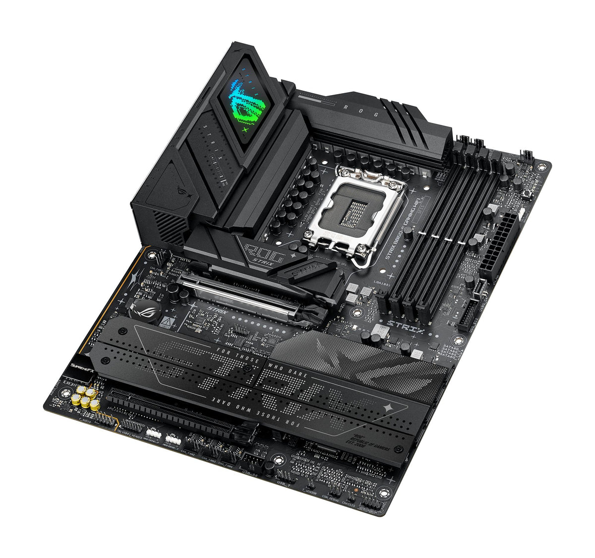 ASUS ROG STRIX B860-F GAMING WIFI LGA1851 DDR5 ATX MB 1xHDMI 1xDP 4xM.2 4xSATA