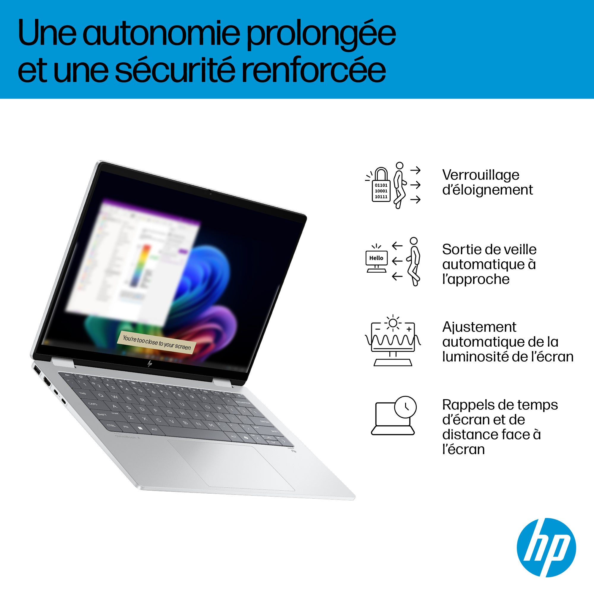 Portable HP OmniBook X Flip 14-fm0003nf Ultra 5-226V 16GBDDR5X 1TB Intel Arc 130