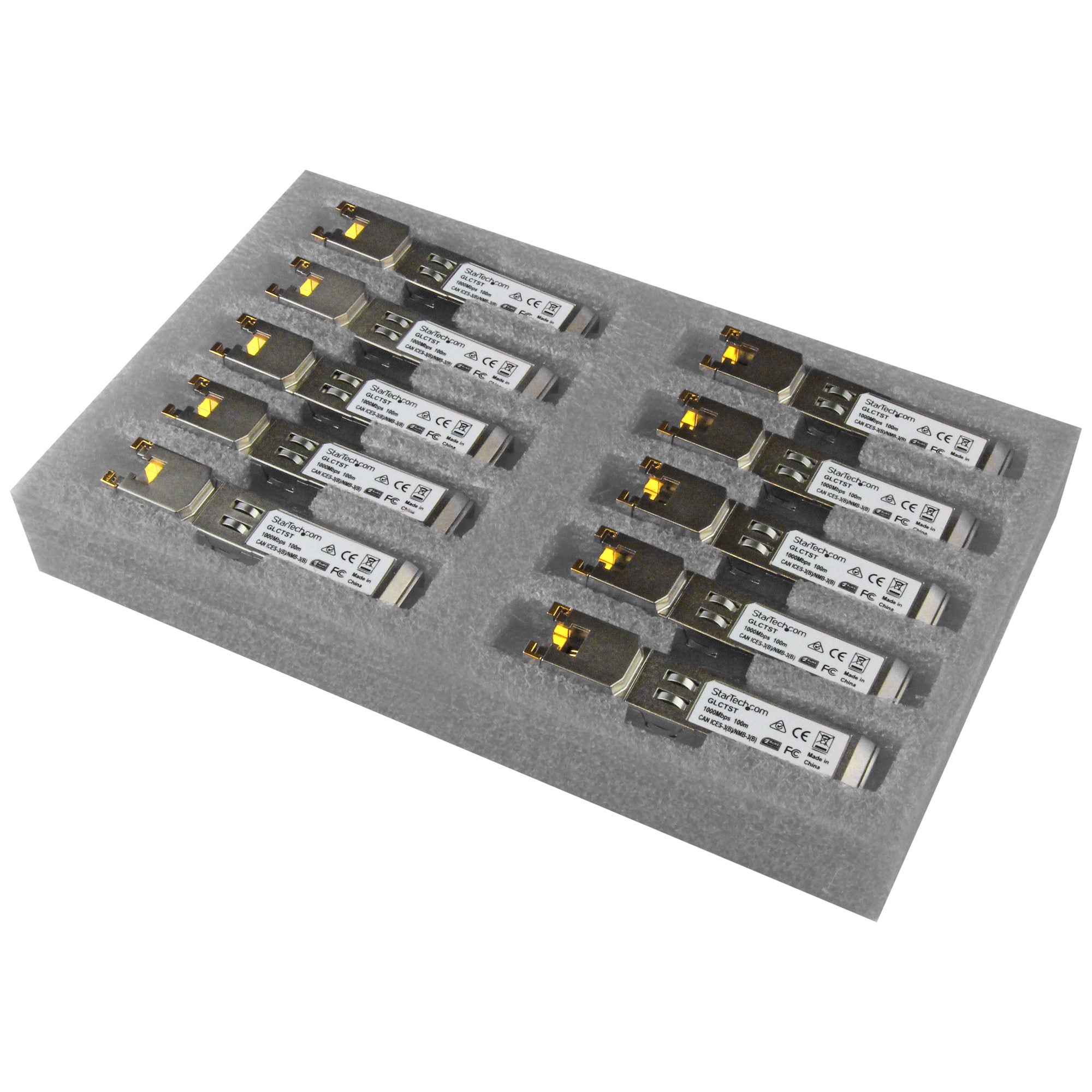 StarTech.com Gigabit RJ45 Copper SFP - 1