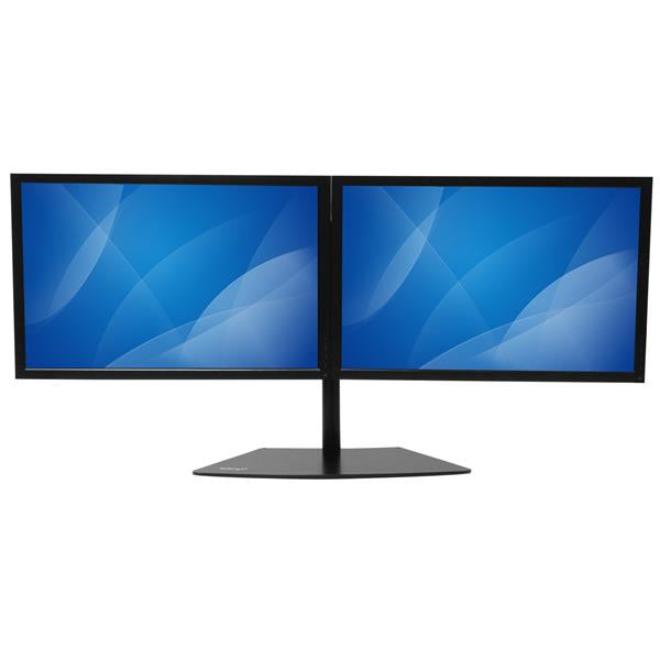 Dual Monitor Stand - Low-profile Base