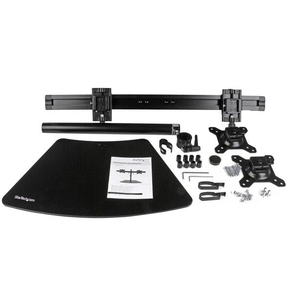 Dual Monitor Stand - Low-profile Base