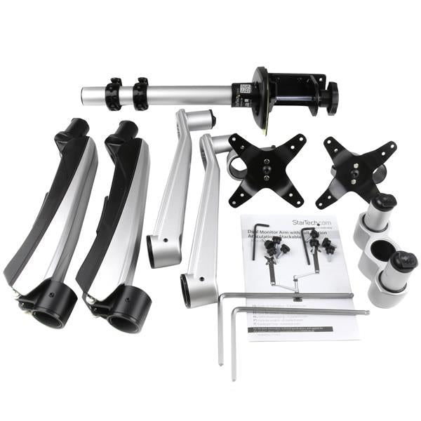 Dual Monitor Arm - Stackable