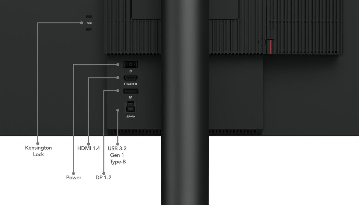 LENOVO ThinkCentre Tiny-in-One 24 Gen 5 LED Écran 24p 1920x1080 Full HD (1080p) IPS 250cd/m2 HDMI DisplayPort speakers 3y
