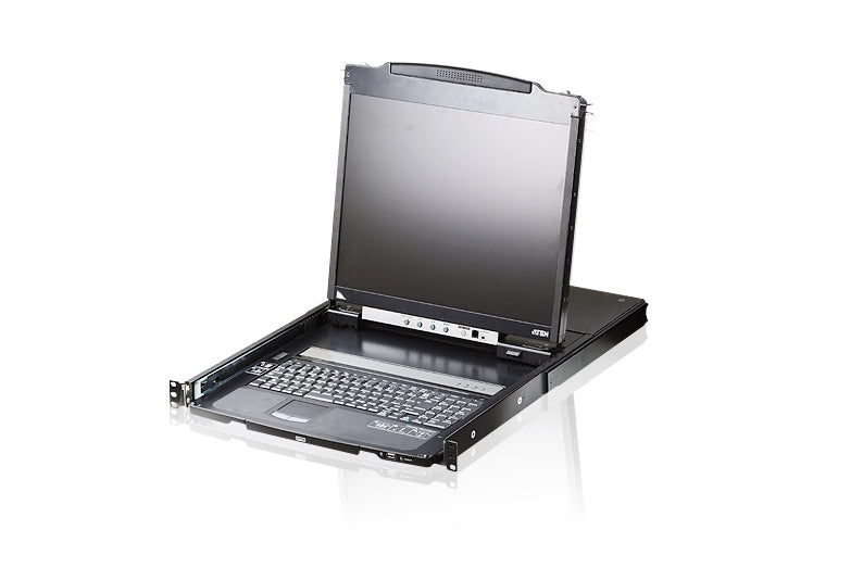 Aten CL6708MW console KVM LCD FullHD 8 ports DVI/USB/HP