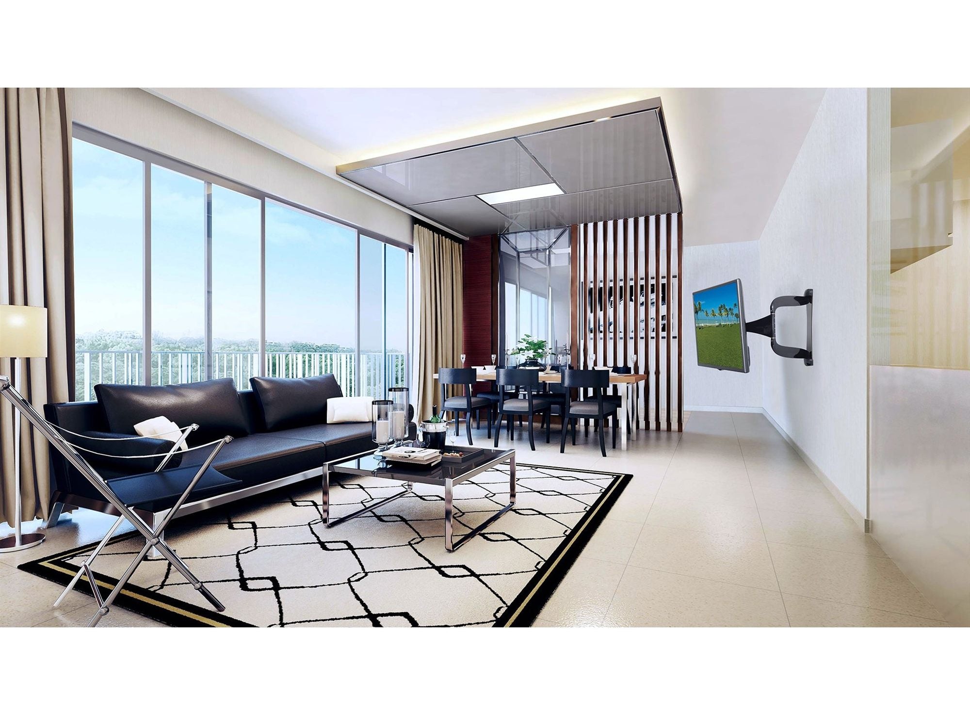 Ultra-Slim Universal Articulating Wall