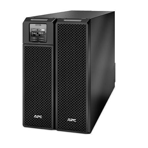 APC Smart-UPS On-Line 10000VA UPS AC 208/240V 10 kW 10000VA 1-phase Ethernet 10/100 RS-232 USB output connectors 7 Black