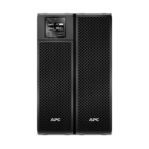 APC Smart-UPS On-Line 10000VA UPS AC 208/240V 10 kW 10000VA 1-phase Ethernet 10/100 RS-232 USB output connectors 7 Black