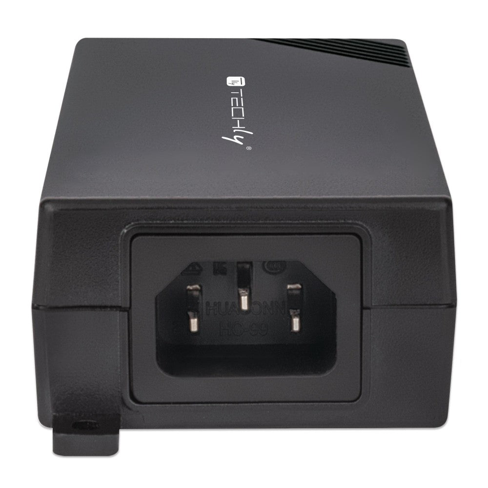 Techly I-SWHUB 3000STY2 Alimentation PoE+ Gigabit, 1x RJ45 30W 802.3af/at