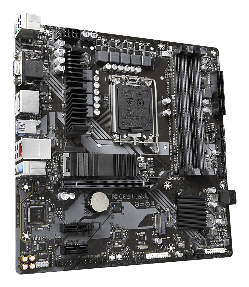 GIGABYTE B760M DS3H DDR4 carte mere Intel B760 Express LGA 1700 micro ATX