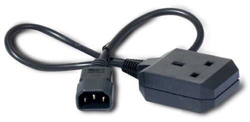 Power Cord/BS1363 C14 10A 230V 0.61M