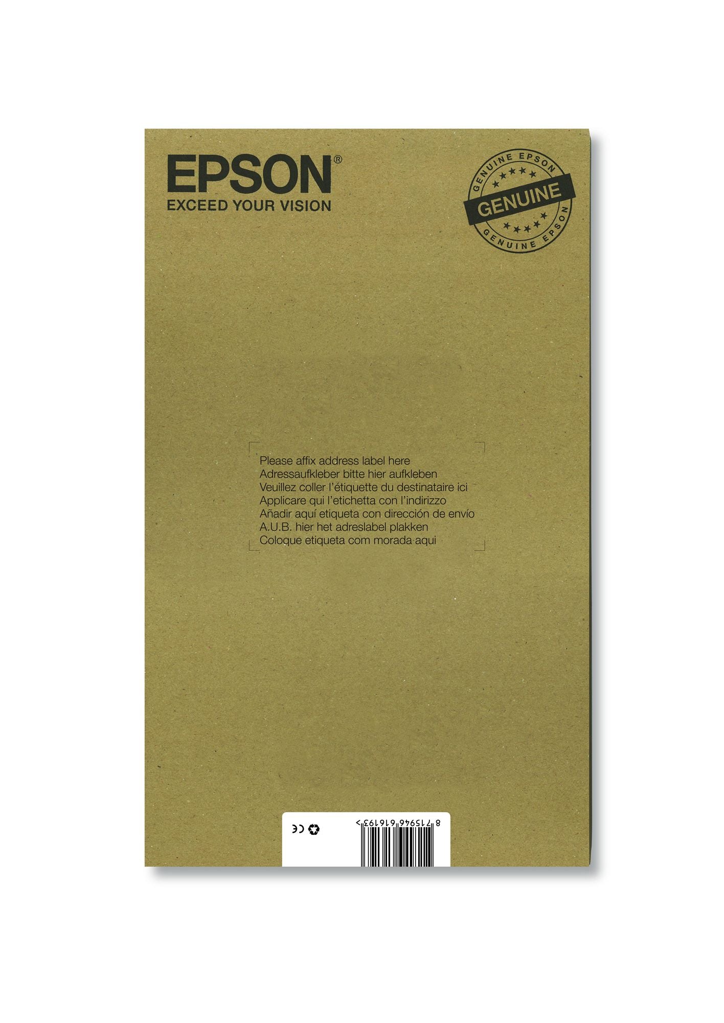 EPSON 4LB Multipack 5-colours 33 Ink Cartridge Easymail